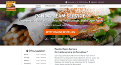 Desktop Screenshot of pandateam.de
